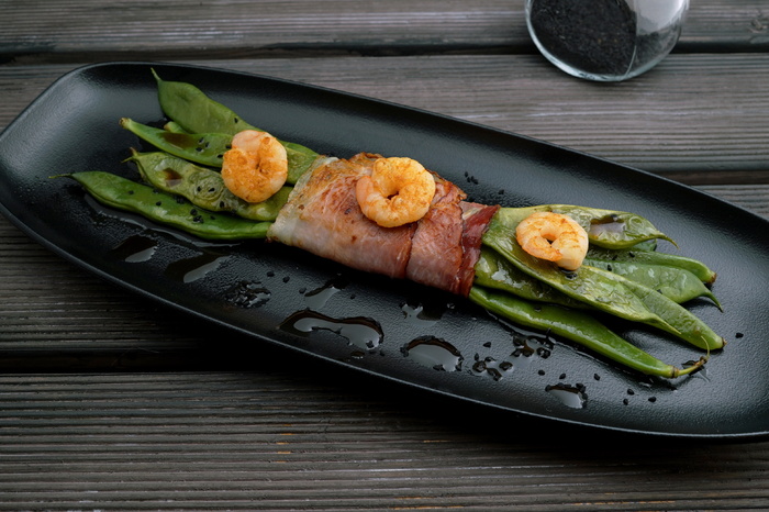 油煎烹饪美食图片