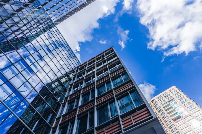 整齐的格子状写字楼大图