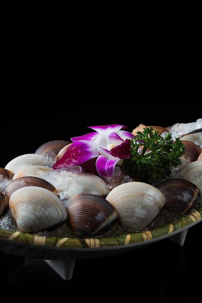 火锅菜品配菜蛤蜊