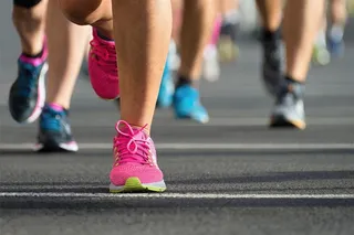 马拉松跑步的人群高清大图