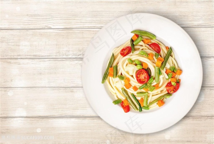 美味的意大利面食物