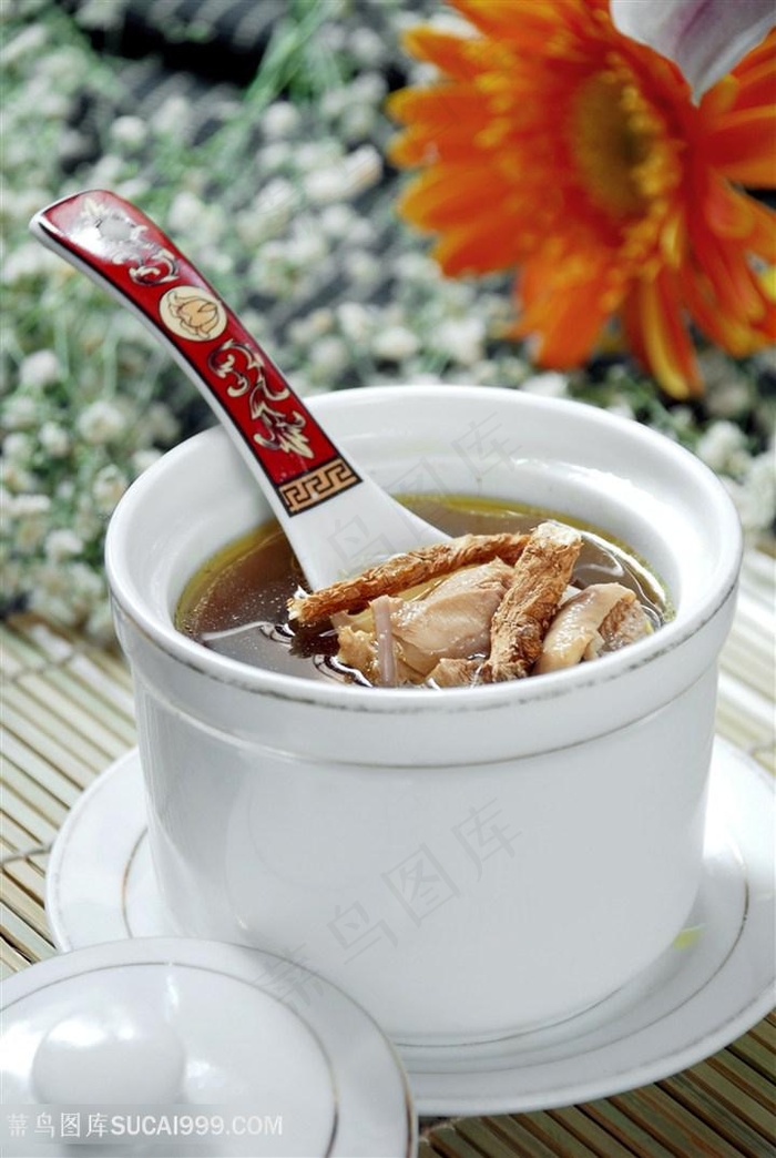 当归鸡盅的美食图片