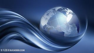 数码科技地球主题高清图片