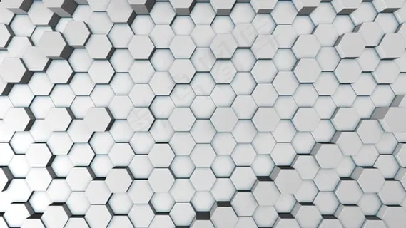 抽象, 图形, 环形, 六边形, 图案