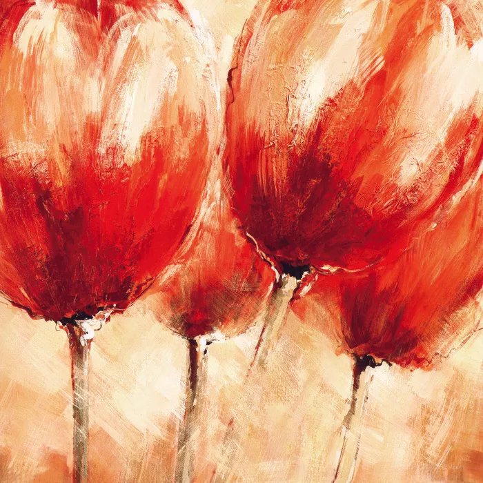 水彩花卉时尚艺术插画