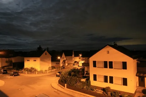 法兰克福郊区夜景