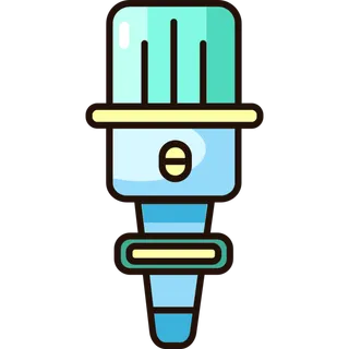 麦克风简笔画图标