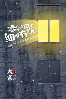 24二十四节气传统节日大寒宣传活动海报插画合集psd设计素材模板