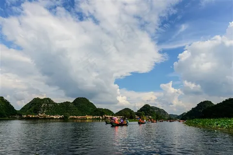 云南普者黑风景摄影图片素材