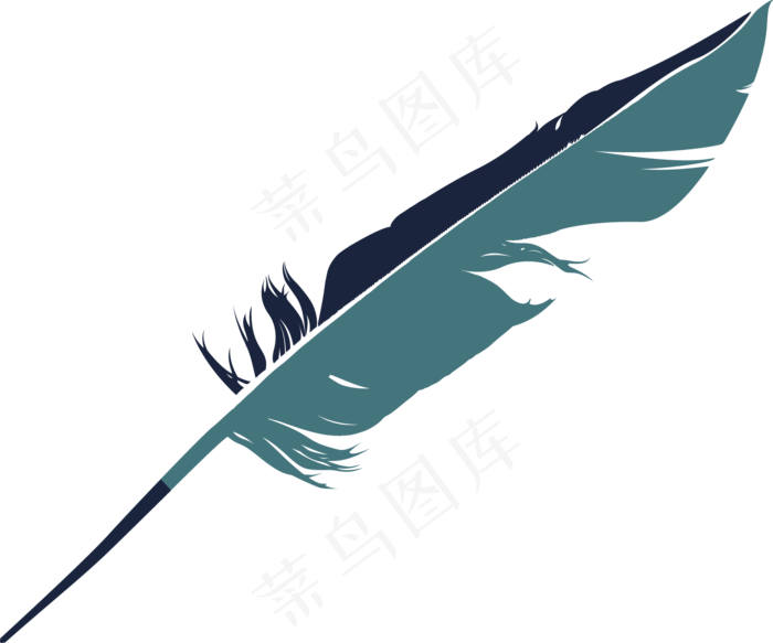 免扣素材羽毛