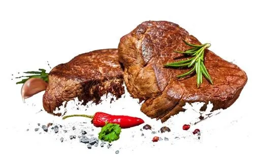 牛排肉 PNG免抠(800x500)
