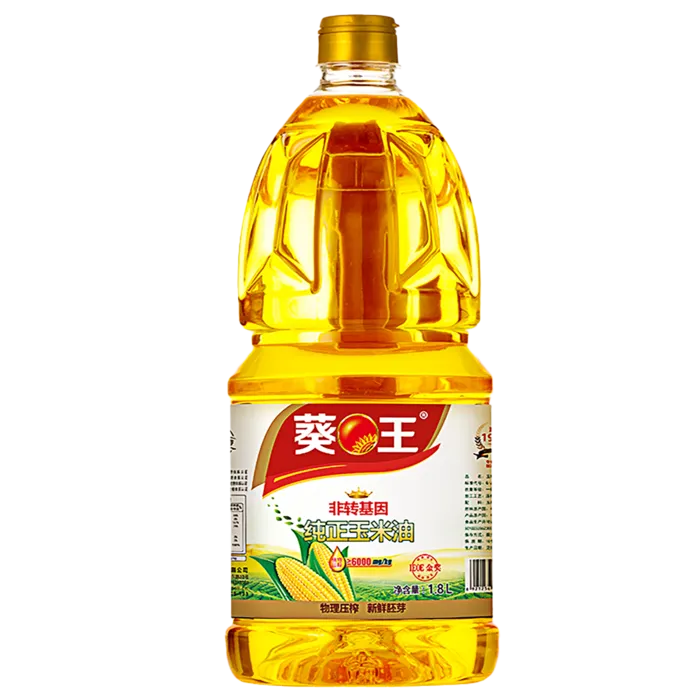 葵王玉米油1.8升超市商品白底图免抠实物摄影png格式图片透明底