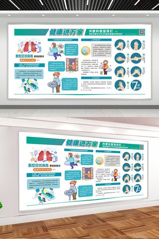 新型冠状病毒科普小知识宣传栏