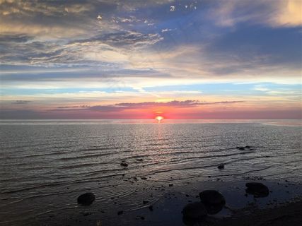 日出云霞自然美景