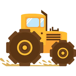 机械卡通现代农业