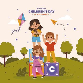 卡通儿童手绘背景