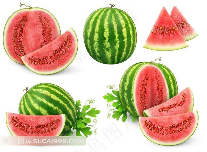 夏天西瓜高清图片水果图片