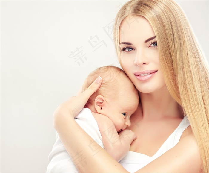母亲与婴儿高清图片