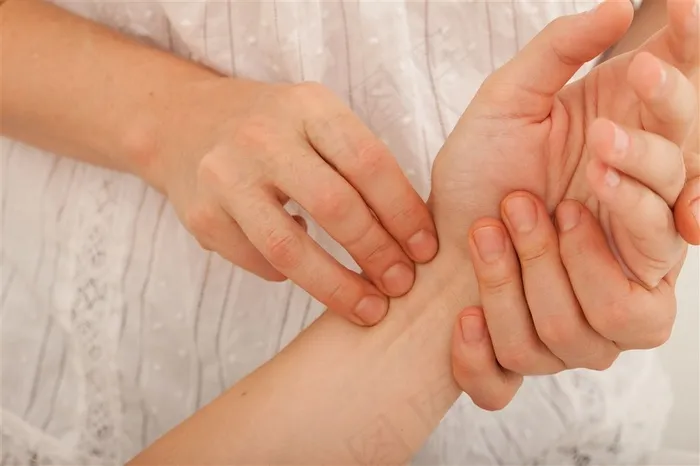 中医把脉动作高清摄影图片