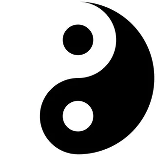 Yin and yang PNG免抠