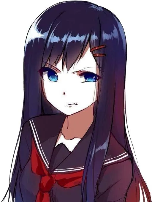 动漫女孩 PNG免抠(512x680)