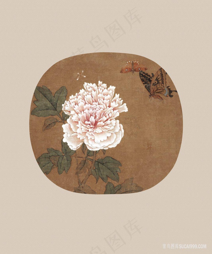 仟象古韵国画蝶恋花