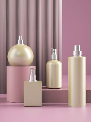 VI样机化妆品贴图包装logo样机