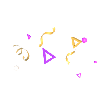 漂浮几何海报装饰电商C4D