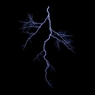 漂亮的天空闪电