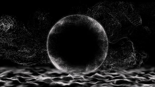 粒子, 点, 波浪, 流动, 未来派, 科学, 运动, 抽象