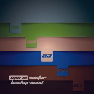 免抠创意数字标签