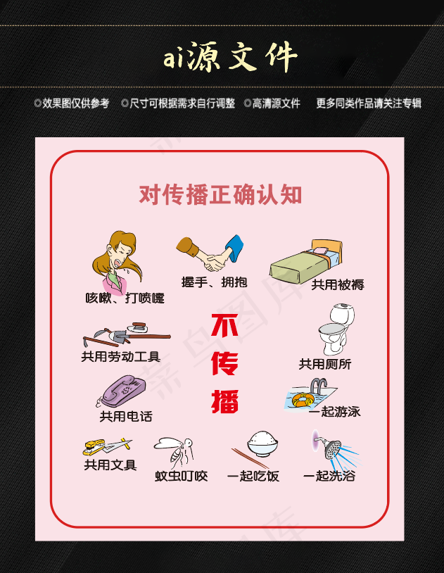 世界艾滋病日ai矢量模版下载