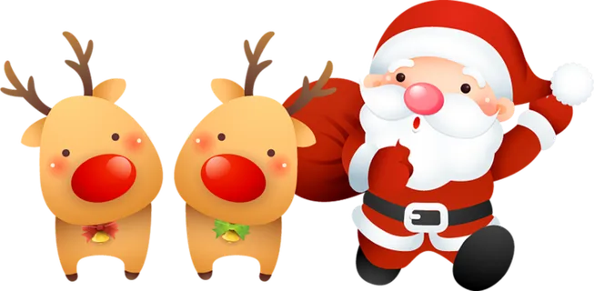 圣诞老人麋鹿