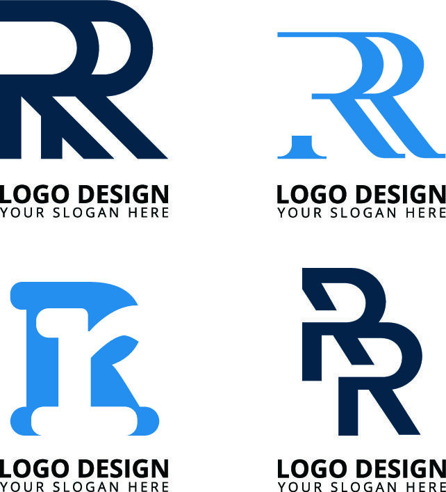 图标识标志公司字母企业商标品牌LOGO设计素材矢量模板