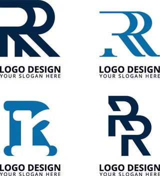 图标识标志公司字母企业商标品牌LOGO设计素材矢量模板