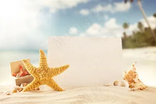 唯美的海岛自然景色