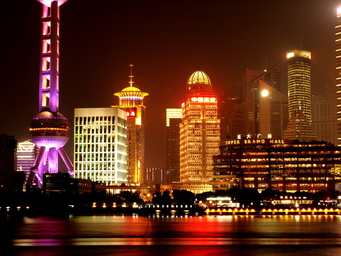 高清唯美上海夜景