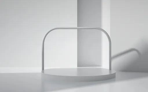 光影场景产品主图背景3D场景图详情页灰色