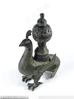 中华传统青铜器 凤凰香炉 中华传统青铜器 凤凰香炉