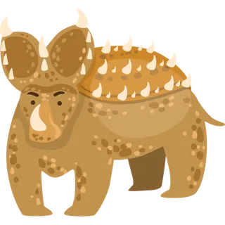 卡通恐龙生日宝宝宴派对素材恐龙派对免扣素材