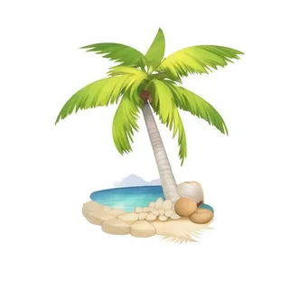 椰树棕榈树免抠