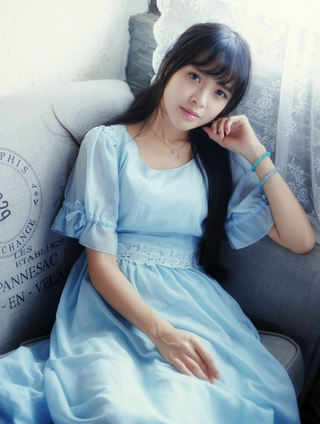 摄影图片人物美女模特照片