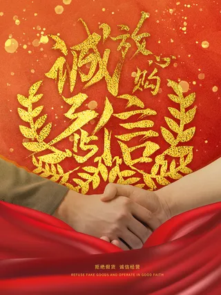 315打假宣传海报源文件