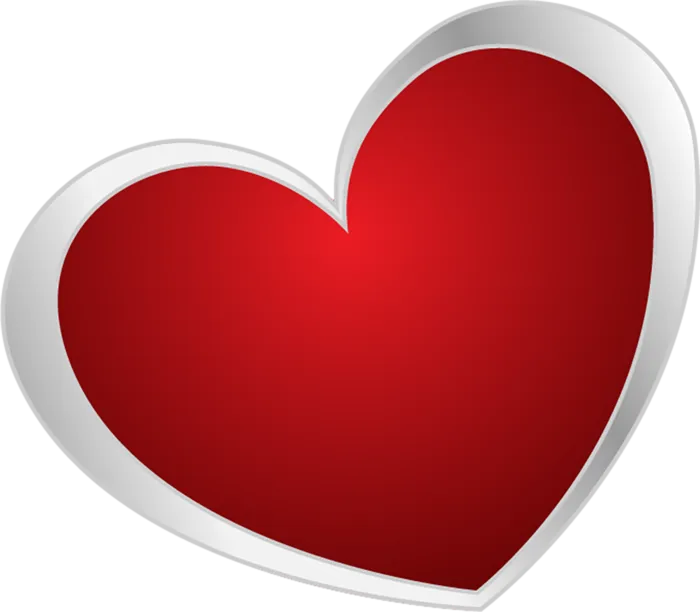 情人节爱心灰色边