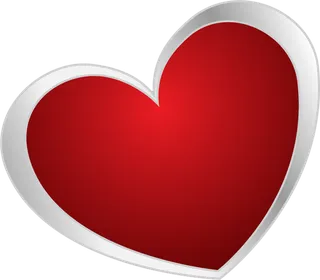 情人节爱心灰色边