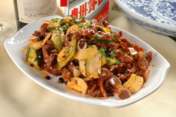 0911LCH-615蒜片拌鸡胗