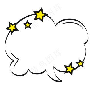 卡通边框 卡通彩色框  手绘对话框 可爱边框 免抠