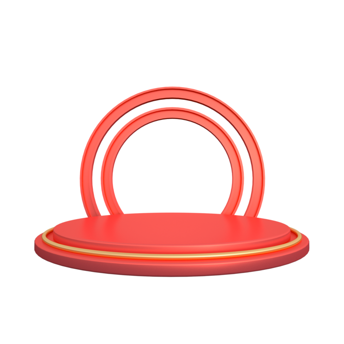 展台素材免扣产品展示台PNG