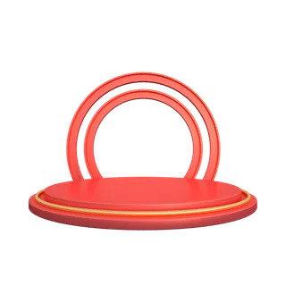 展台素材免扣产品展示台PNG