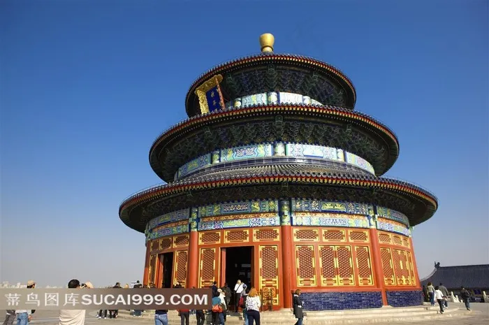 精美的传统建筑北京天坛祈年殿